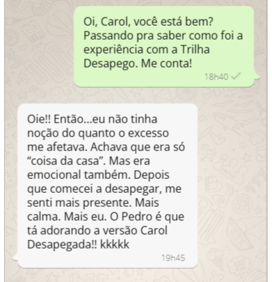 Depoimento Carol