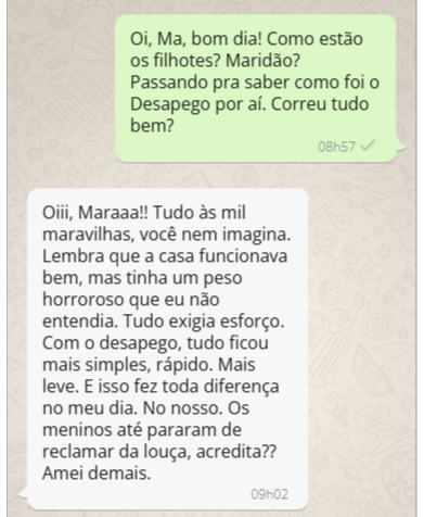 Depoimento Marcelinha