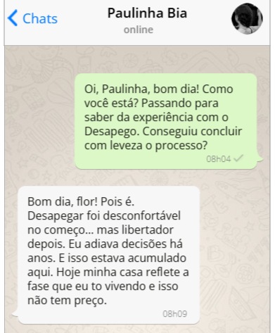 Depoimento Paulinha
